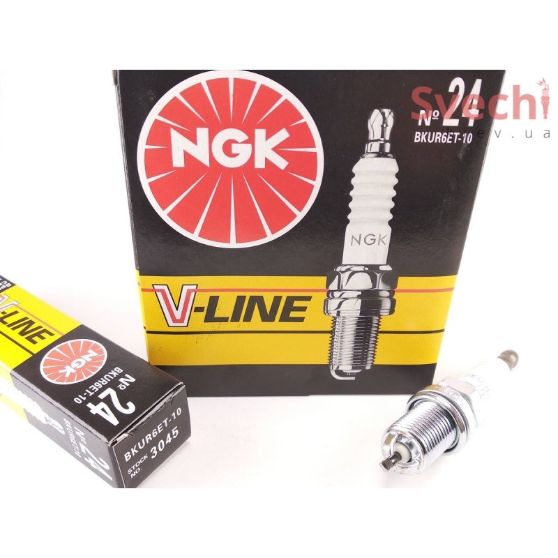 NGK BKUR6ET-10 свеча зажигания NGK V-Line, купить в Украине